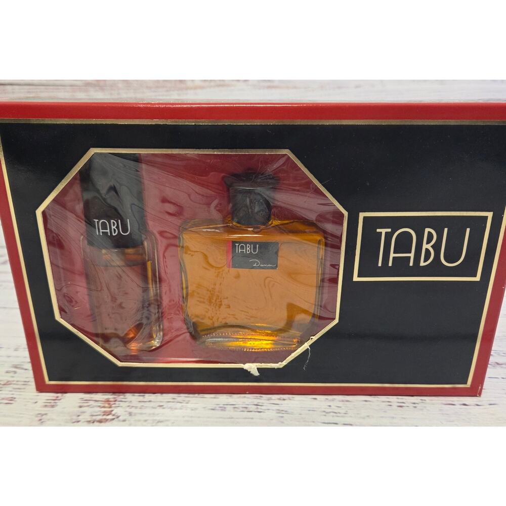 Tabu Fragrance Set Cologne & Spray Mist dana Vintage Perfume Lot